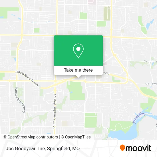 Jbc Goodyear Tire map