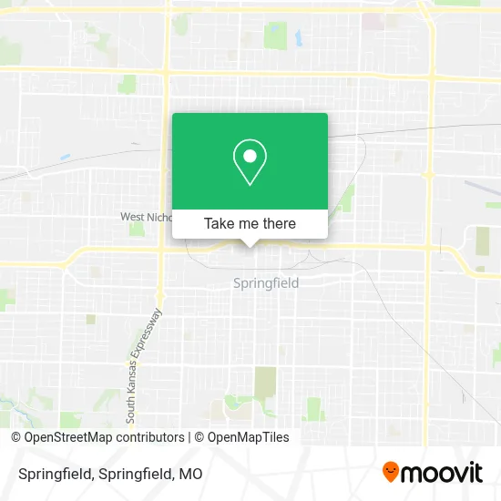 Mapa de Springfield