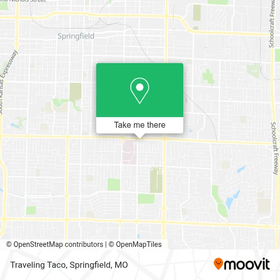 Traveling Taco map