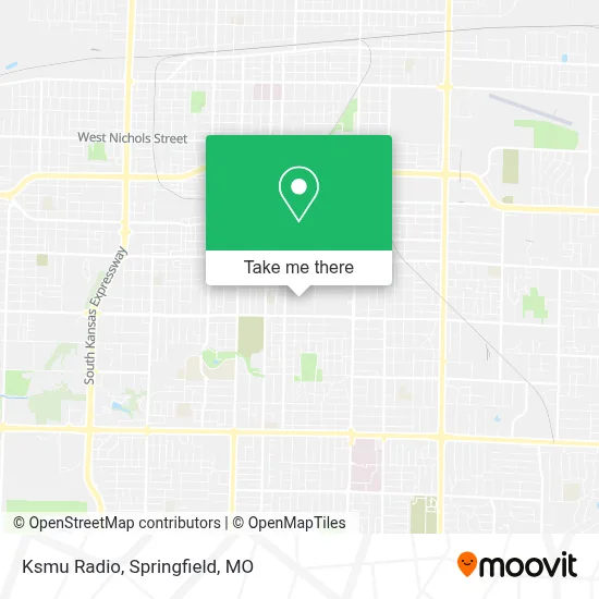 Ksmu Radio map