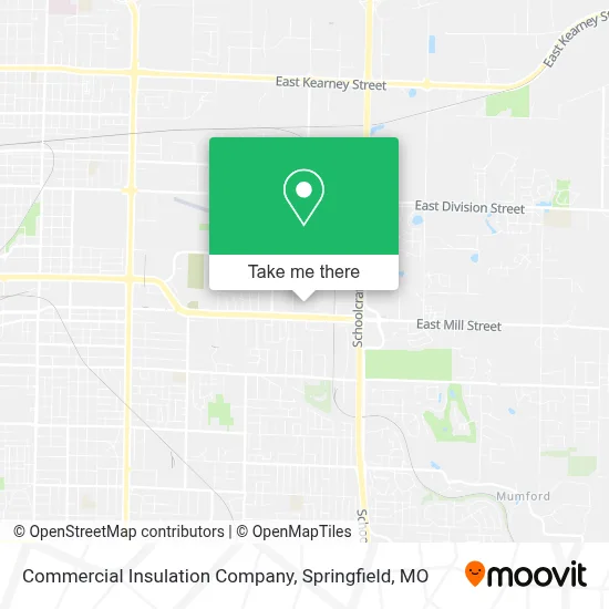 Commercial Insulation Company map