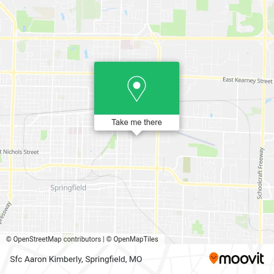 Sfc Aaron Kimberly map