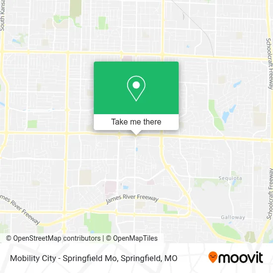 Mobility City - Springfield Mo map