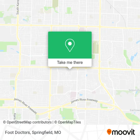 Foot Doctors map