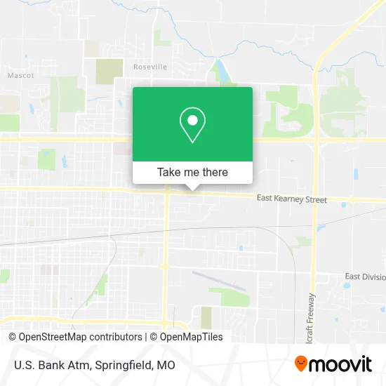 U.S. Bank Atm map