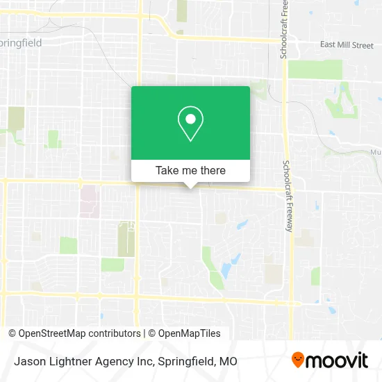 Jason Lightner Agency Inc map