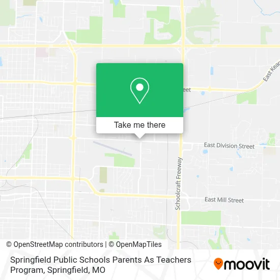 Springfield Public Schools Parents As Teachers Program map