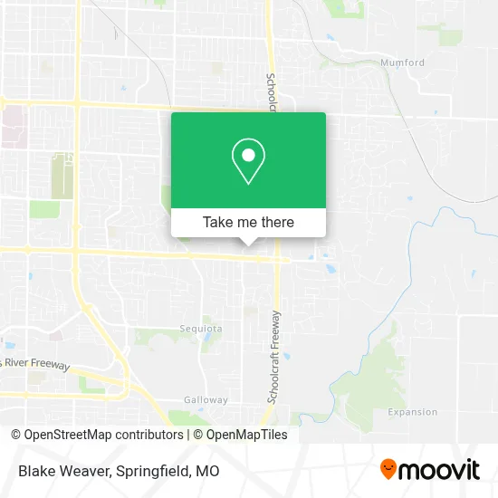 Blake Weaver map