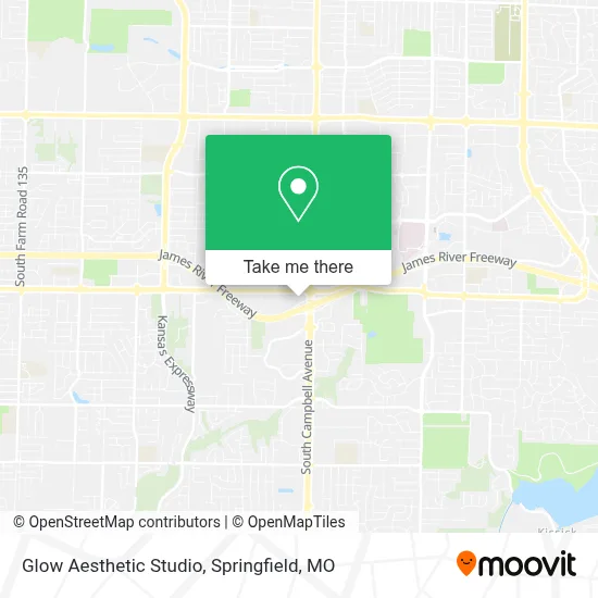 Glow Aesthetic Studio map