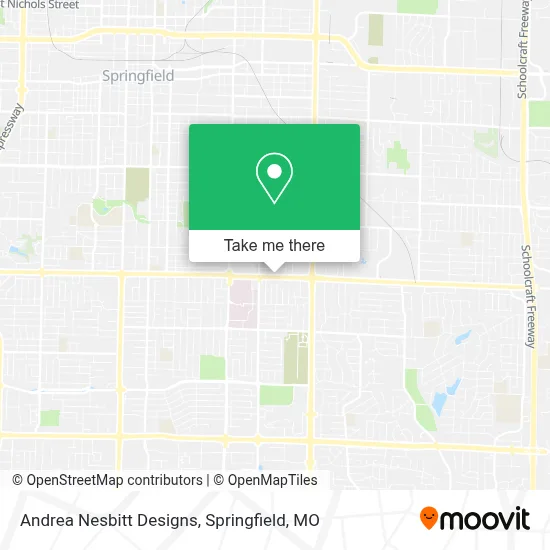 Andrea Nesbitt Designs map