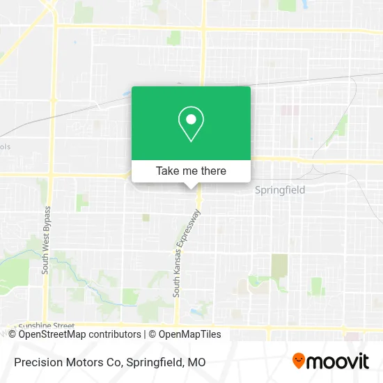 Precision Motors Co map