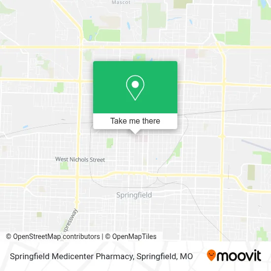 Springfield Medicenter Pharmacy map