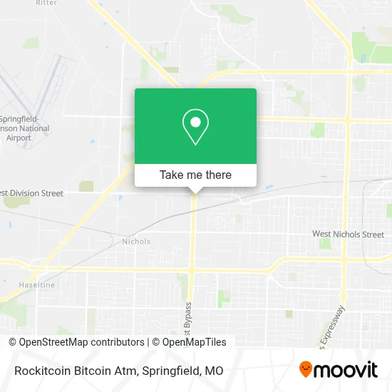 Rockitcoin Bitcoin Atm map
