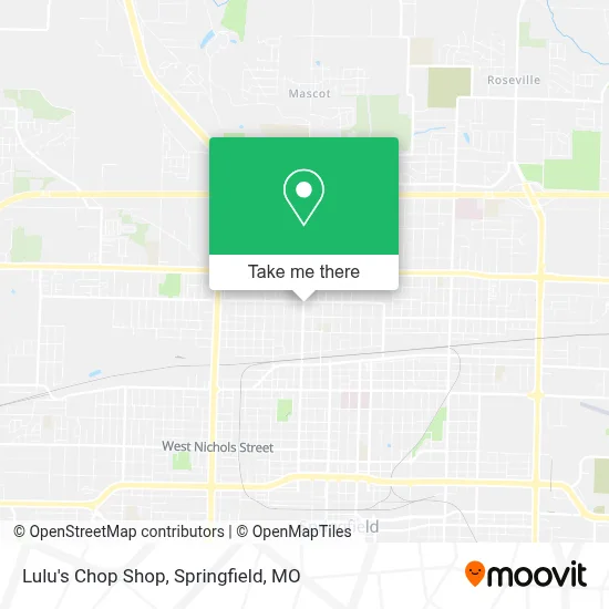 Lulu's Chop Shop map