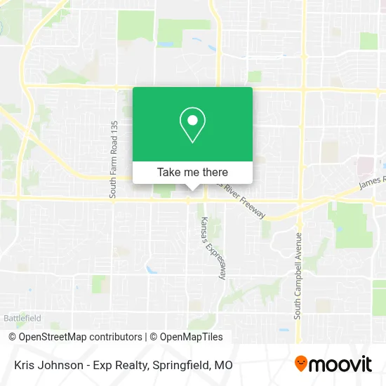 Kris Johnson - Exp Realty map