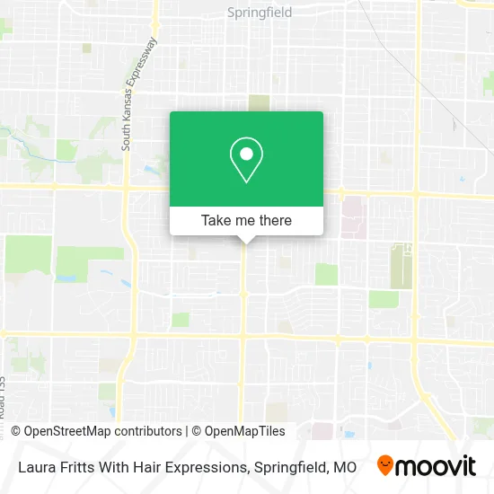 Laura Fritts With Hair Expressions map