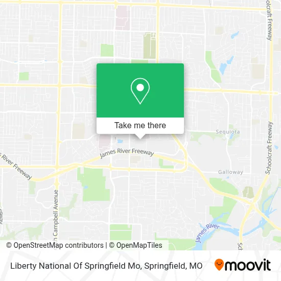 Liberty National Of Springfield Mo map