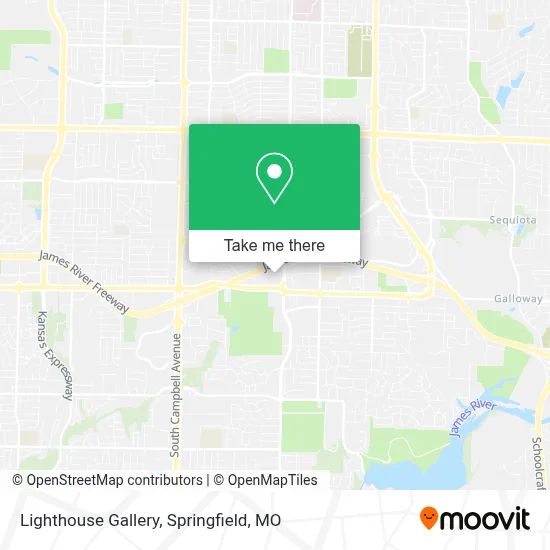 Lighthouse Gallery map