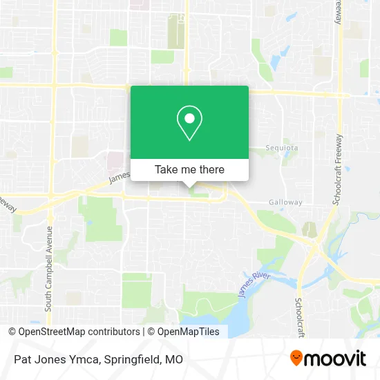 Pat Jones Ymca map