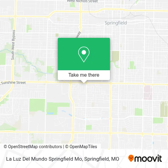 La Luz Del Mundo Springfield Mo map