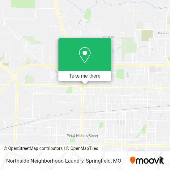 Northside Neighborhood Laundry map