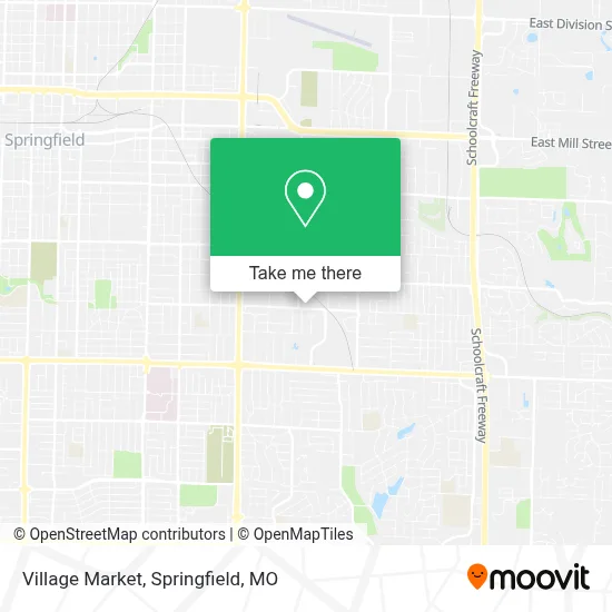 Village Market map