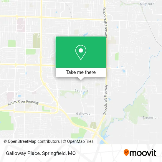 Galloway Place map