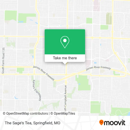 The Sage's Tea map