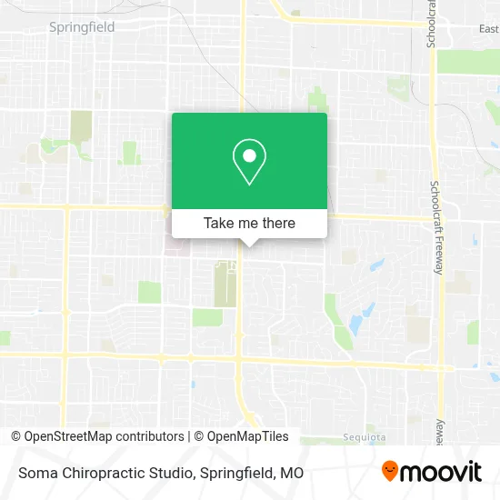 Mapa de Soma Chiropractic Studio