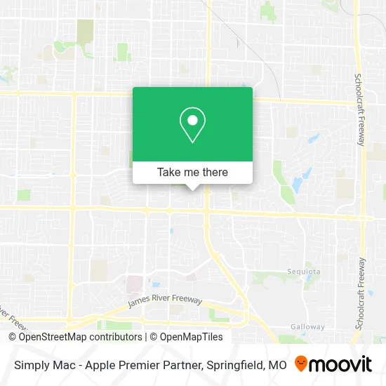 Simply Mac - Apple Premier Partner map