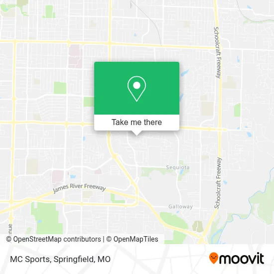 MC Sports map