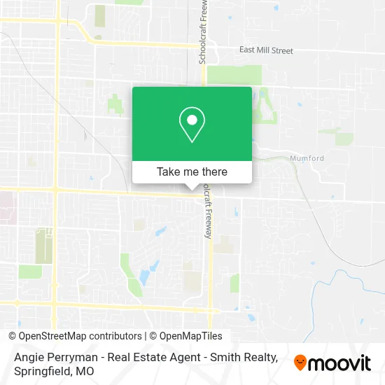 Angie Perryman - Real Estate Agent - Smith Realty map
