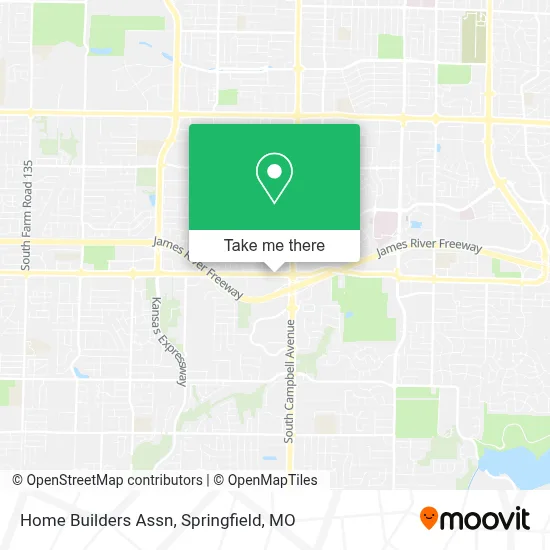 Home Builders Assn map