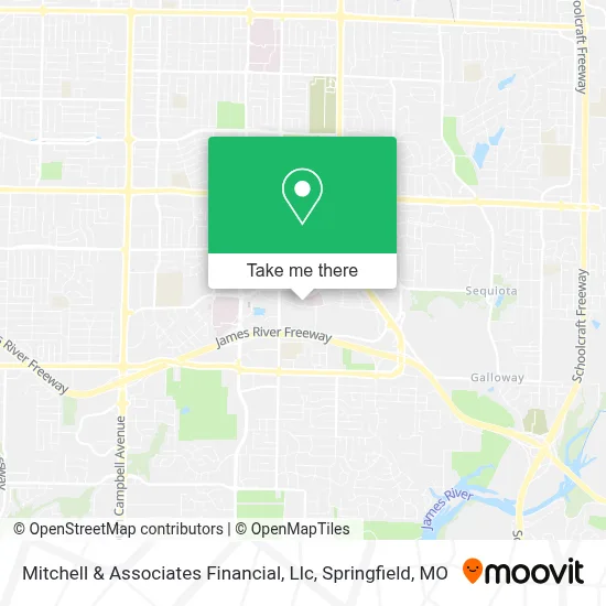 Mitchell & Associates Financial, Llc map
