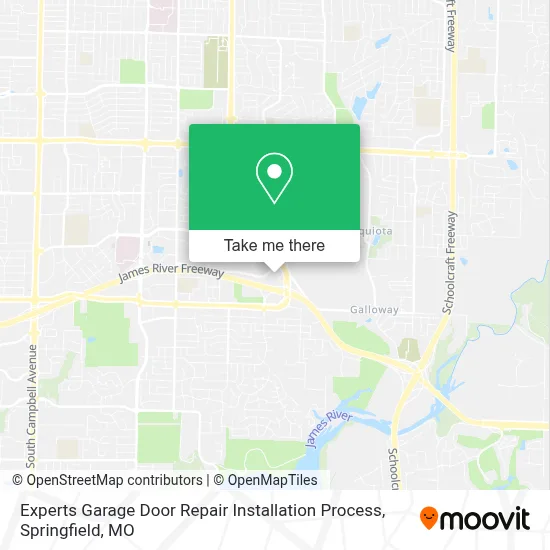 Experts Garage Door Repair Installation Process map