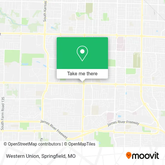 Western Union map