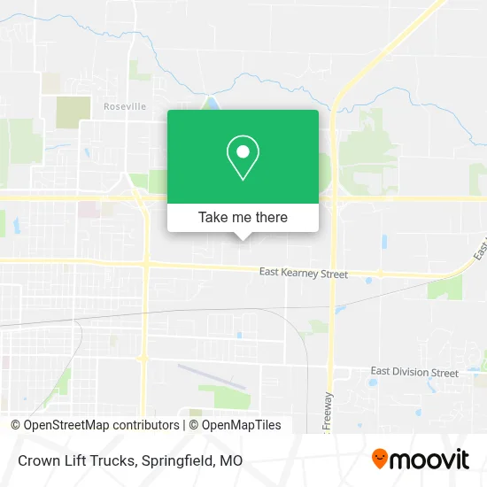 Crown Lift Trucks map