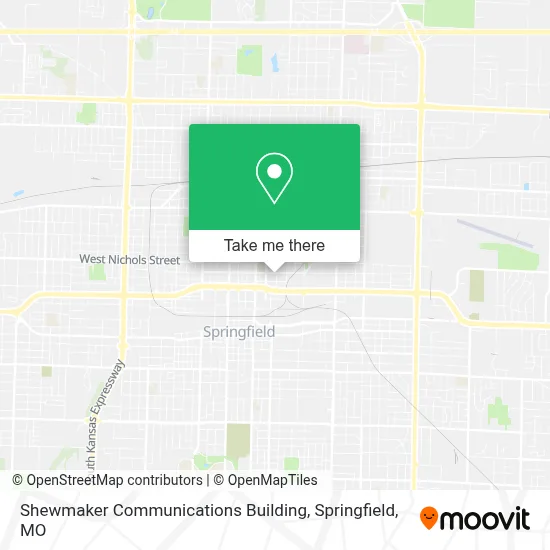 Shewmaker Communications Building map