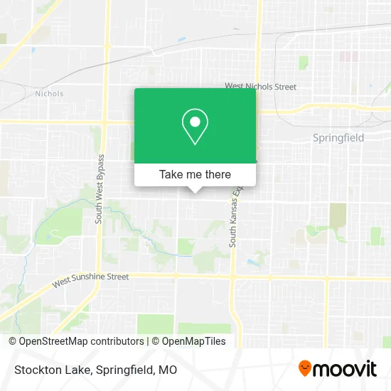 Stockton Lake map