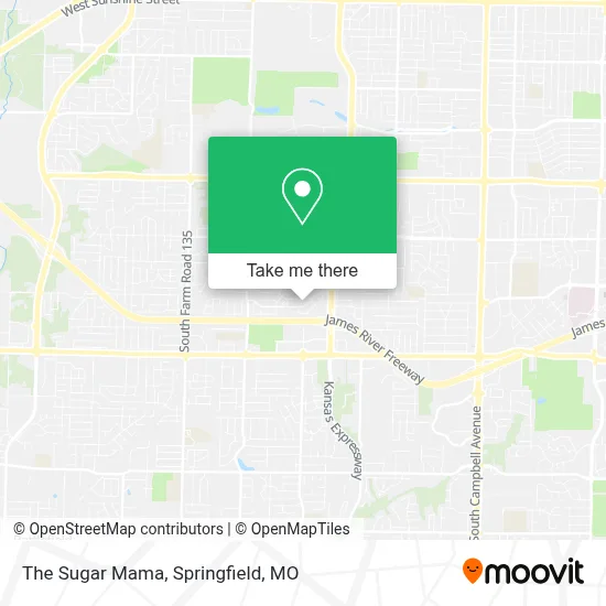 The Sugar Mama map