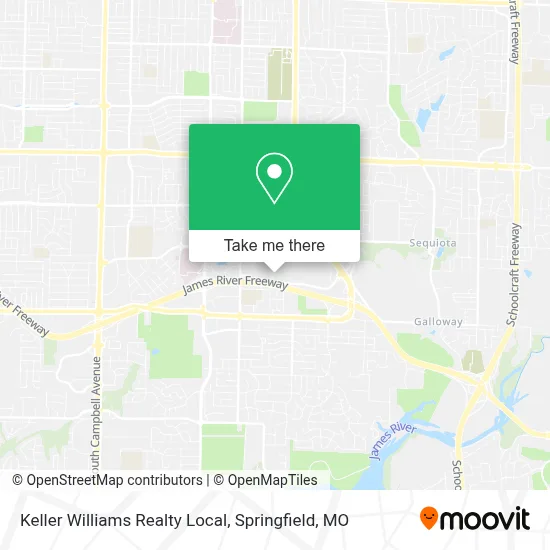 Keller Williams Realty Local map