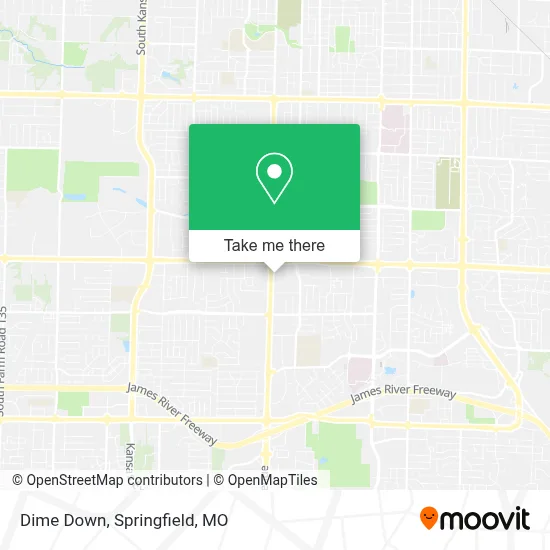 Dime Down map