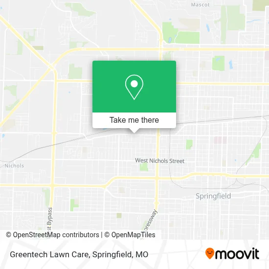 Greentech Lawn Care map
