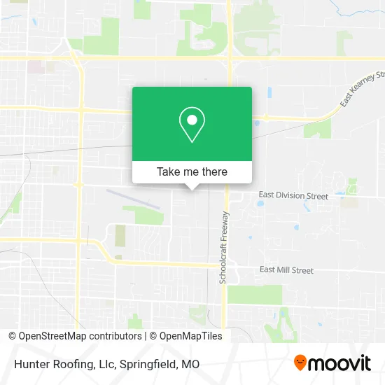 Hunter Roofing, Llc map