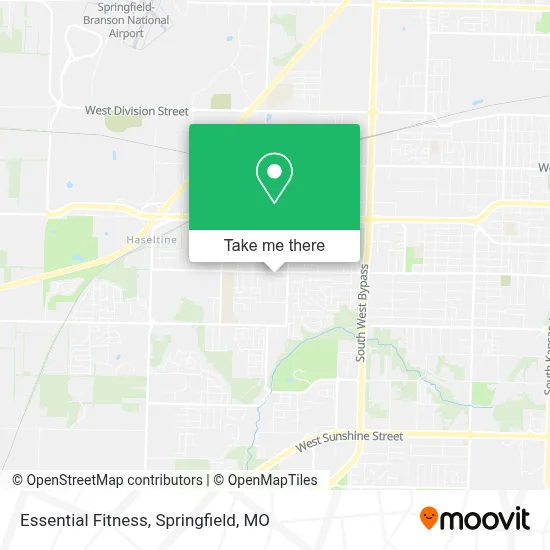 Essential Fitness map
