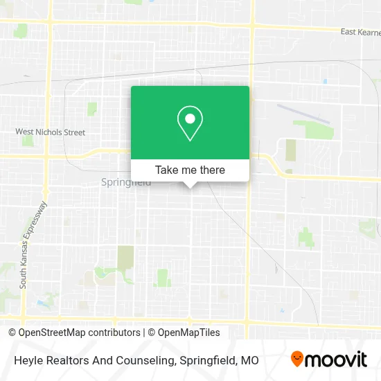 Heyle Realtors And Counseling map
