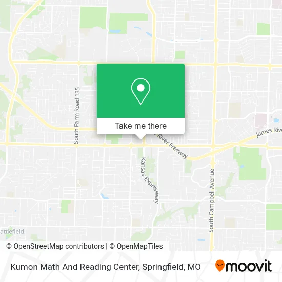 Kumon Math And Reading Center map