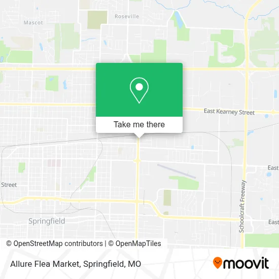 Allure Flea Market map
