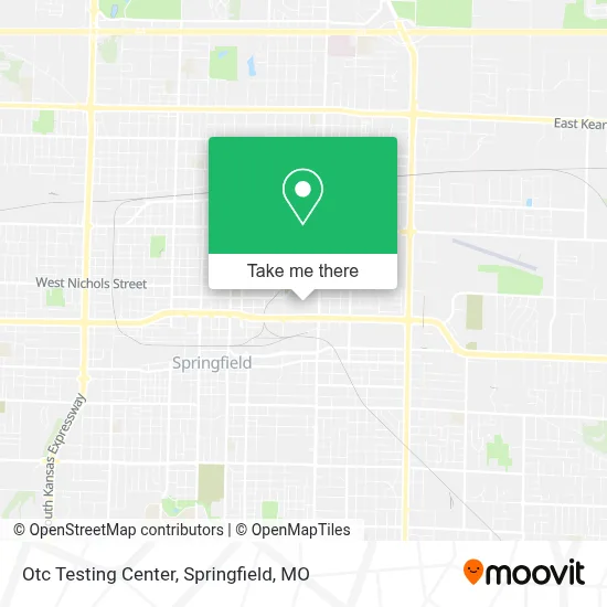Mapa de Otc Testing Center