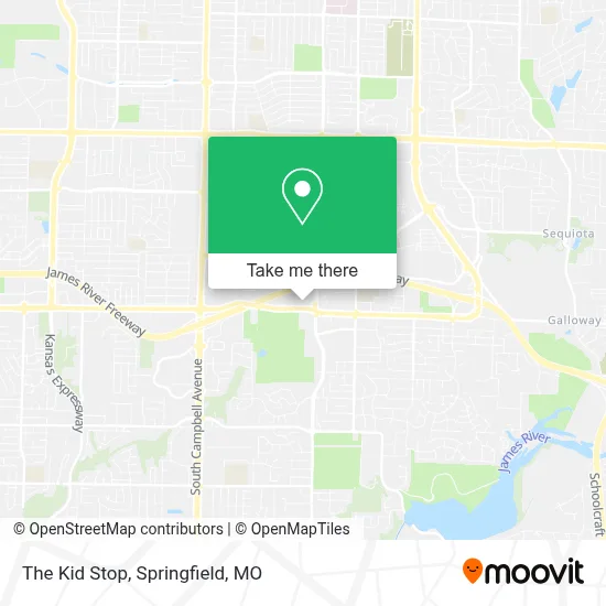 The Kid Stop map